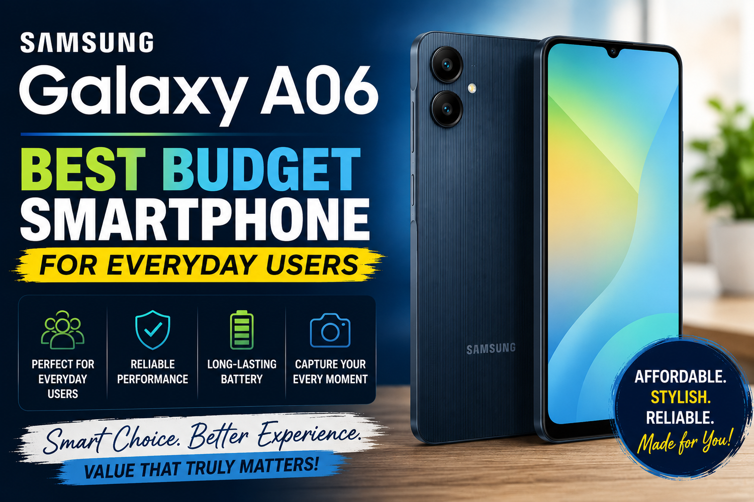Samsung Galaxy A06: Best Budget Smartphone for Everyday Users in 2026