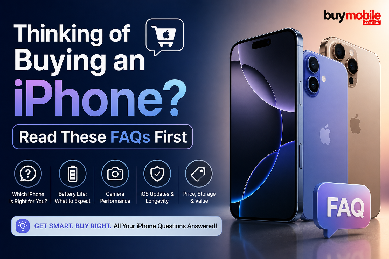 Thinking of Buying an iPhone? Read These FAQs First