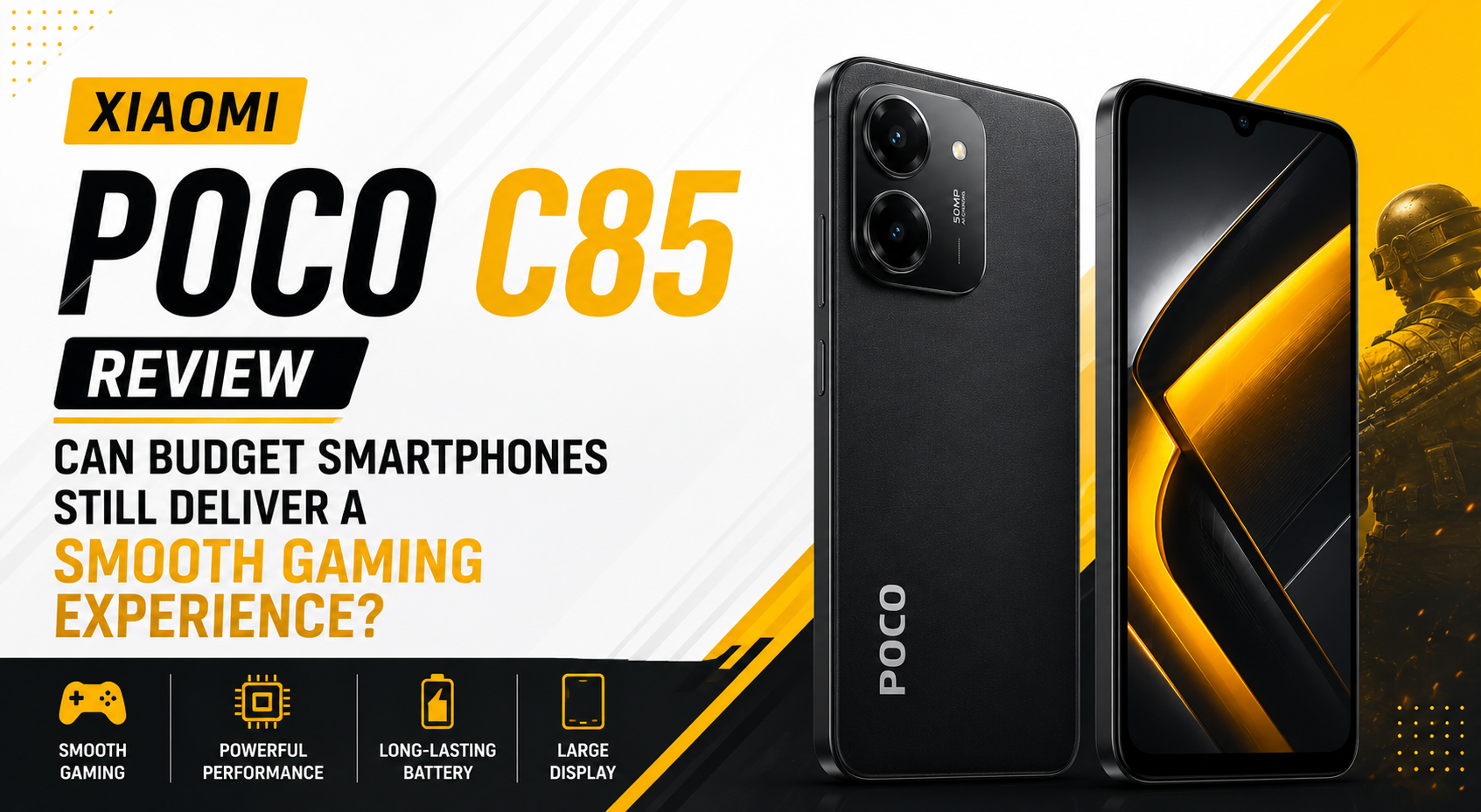 Xiaomi Poco C85 Review: Can Budget Smartphones Still Deliver a Smooth Gaming Experience?