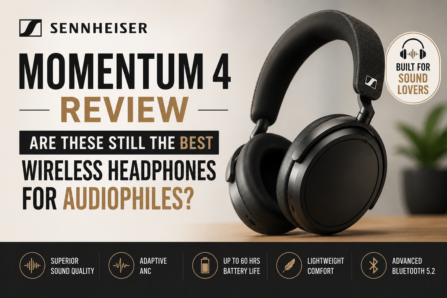 Sennheiser Momentum 4 Review: Are These Still the Best Wireless Headphones for Audiophiles?