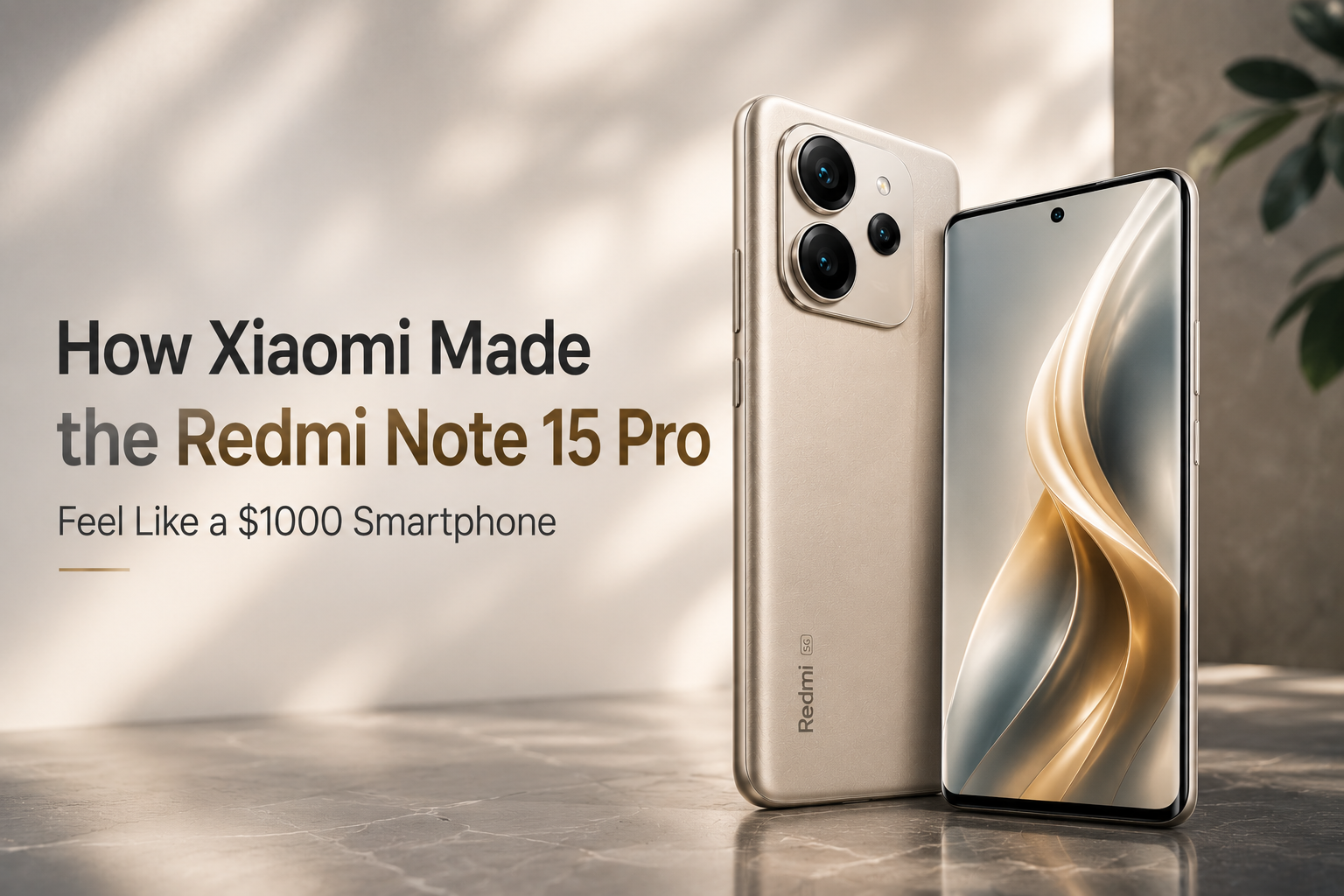 How Xiaomi Made the Redmi Note 15 Pro Feel Like a $1000 Smartphone