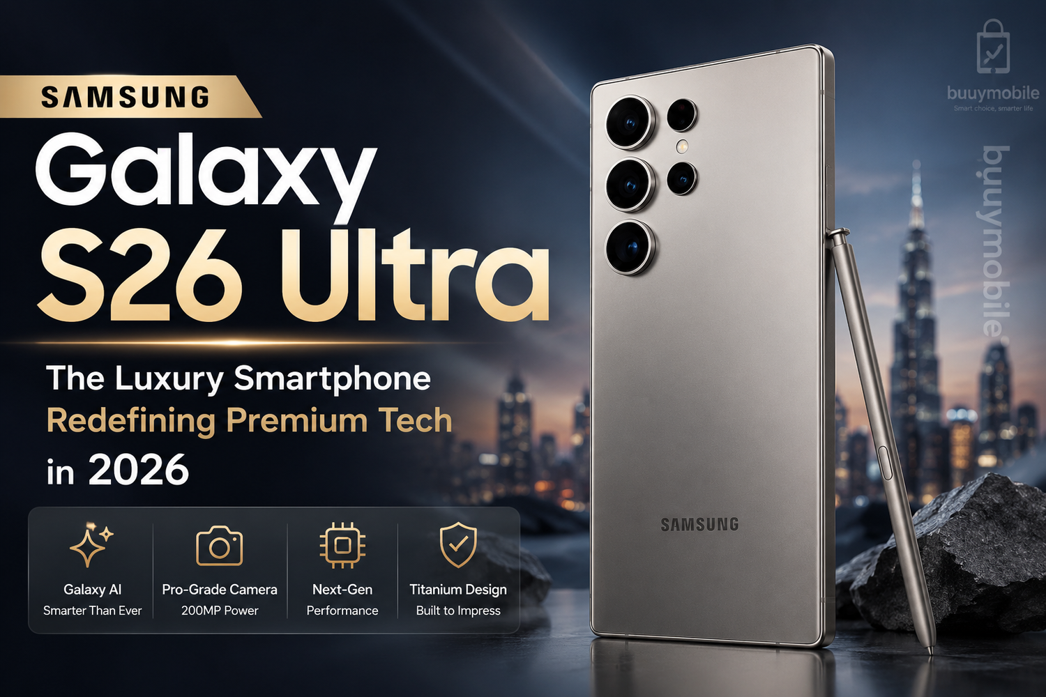 Samsung Galaxy S26 Ultra: The Luxury Smartphone Redefining Premium Tech in 2026