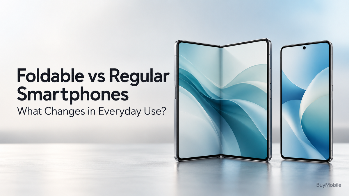 Foldable vs Regular Smartphones: What Changes in Everyday Use?