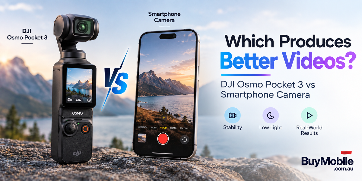 DJI Osmo Pocket 3 vs Smartphone Camera: Which Produces Better Videos?