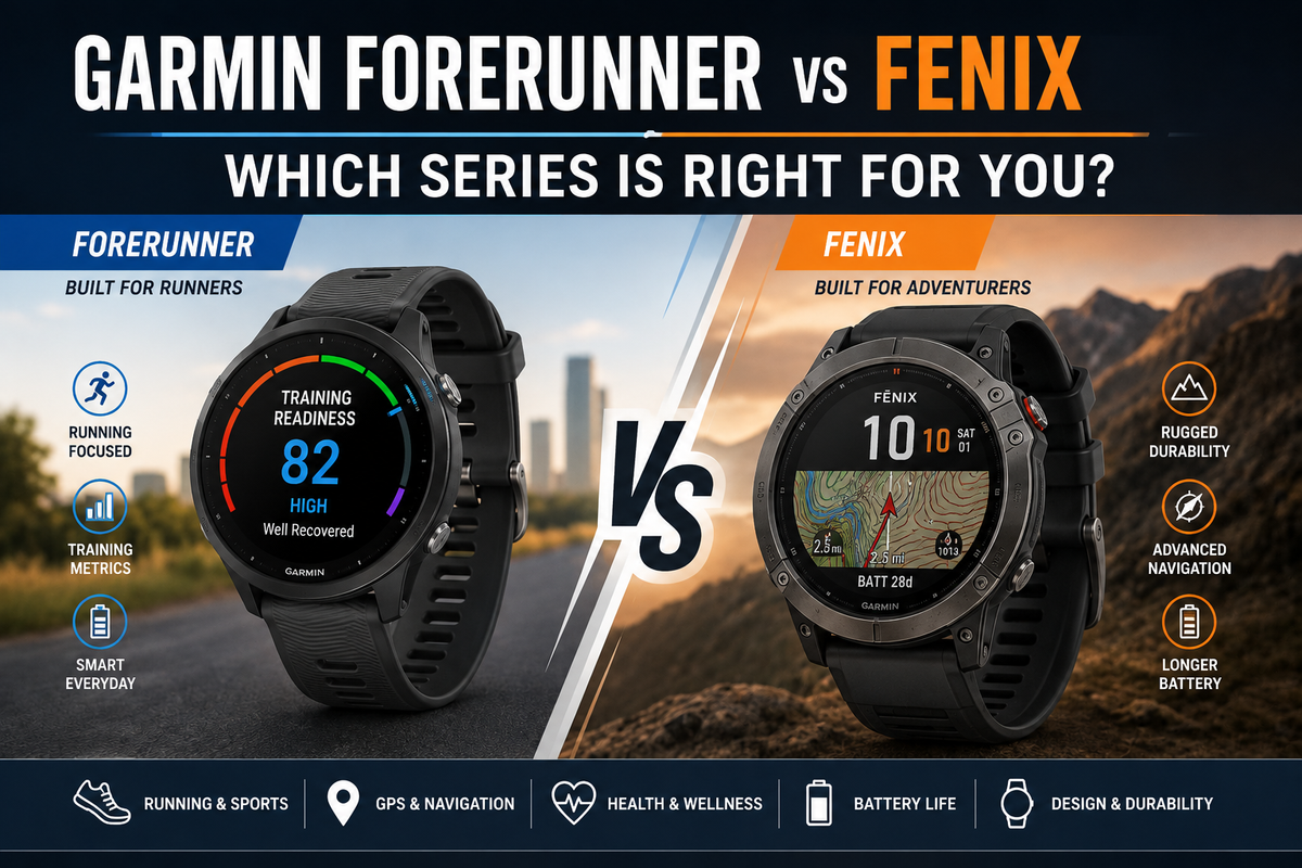 Garmin Forerunner vs Fenix: Which Series Is Right for You?