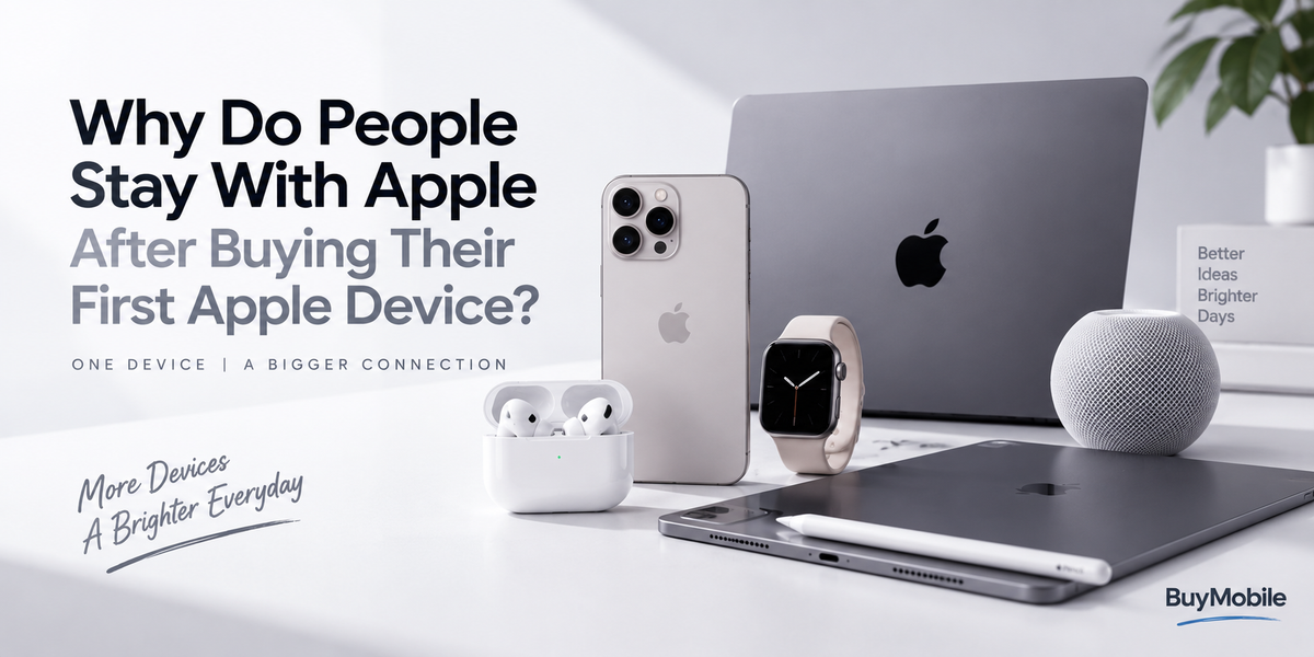 Why Do People Stay With Apple After Buying Their First Apple Device?