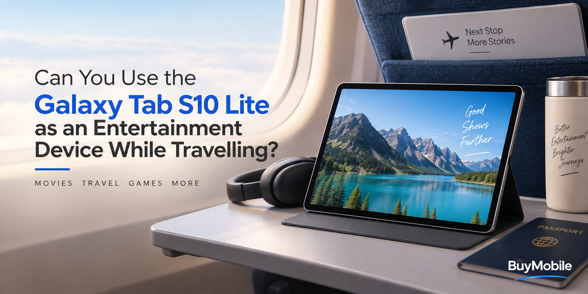 Can You Use the Galaxy Tab S10 Lite as an Entertainment Device While Travelling?