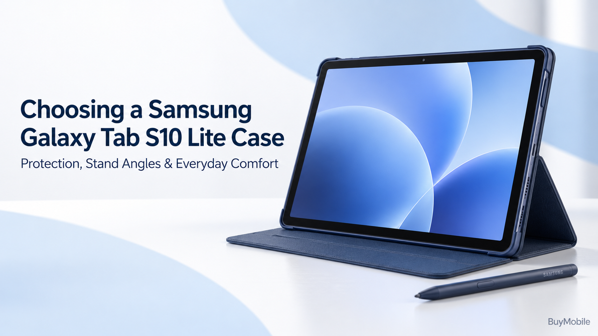 Choosing a Samsung Galaxy Tab S10 Lite Case: Protection, Stand Angles and Everyday Comfort
