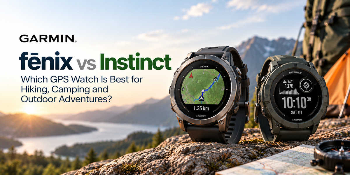 Garmin fēnix vs Instinct: Which GPS Watch Is Best for Hiking, Camping and Outdoor Adventures?