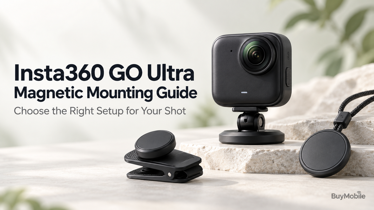 Insta360 GO Ultra Magnetic Mounting Guide: Choosing the Right Setup for Your Shot