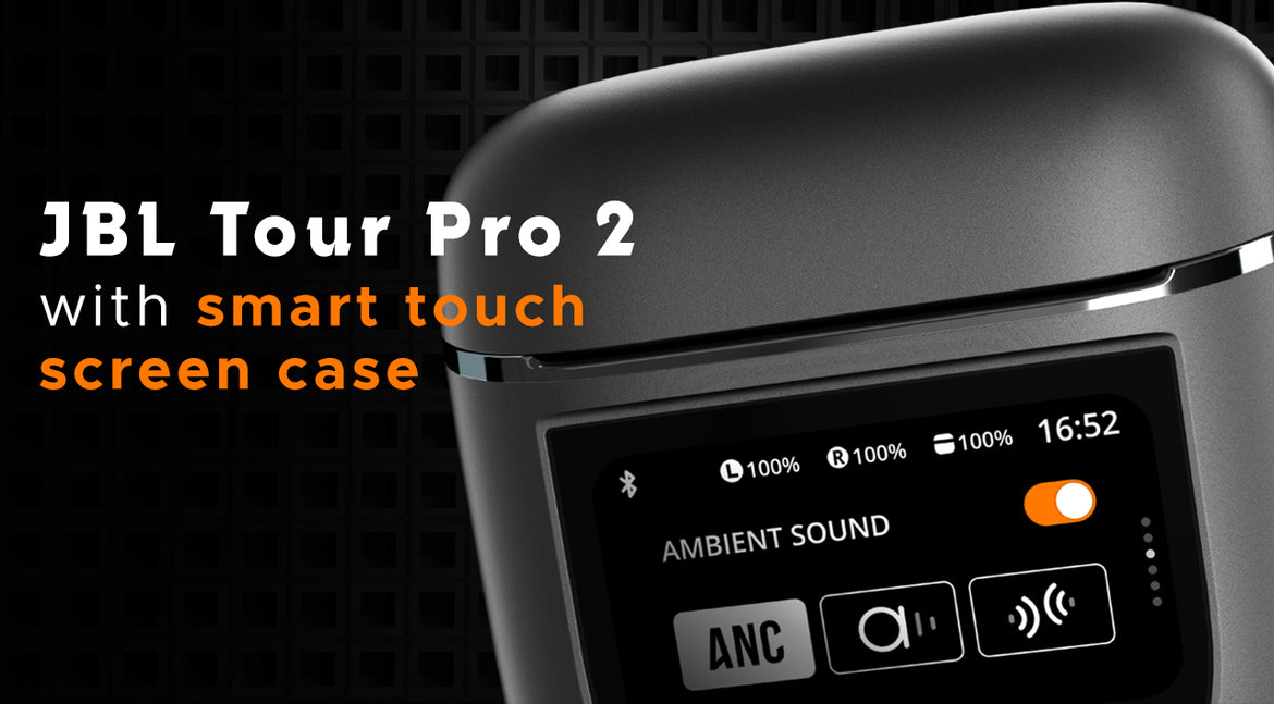 JBL Tour Pro 2: First Ever TWS with touch screen charging case
