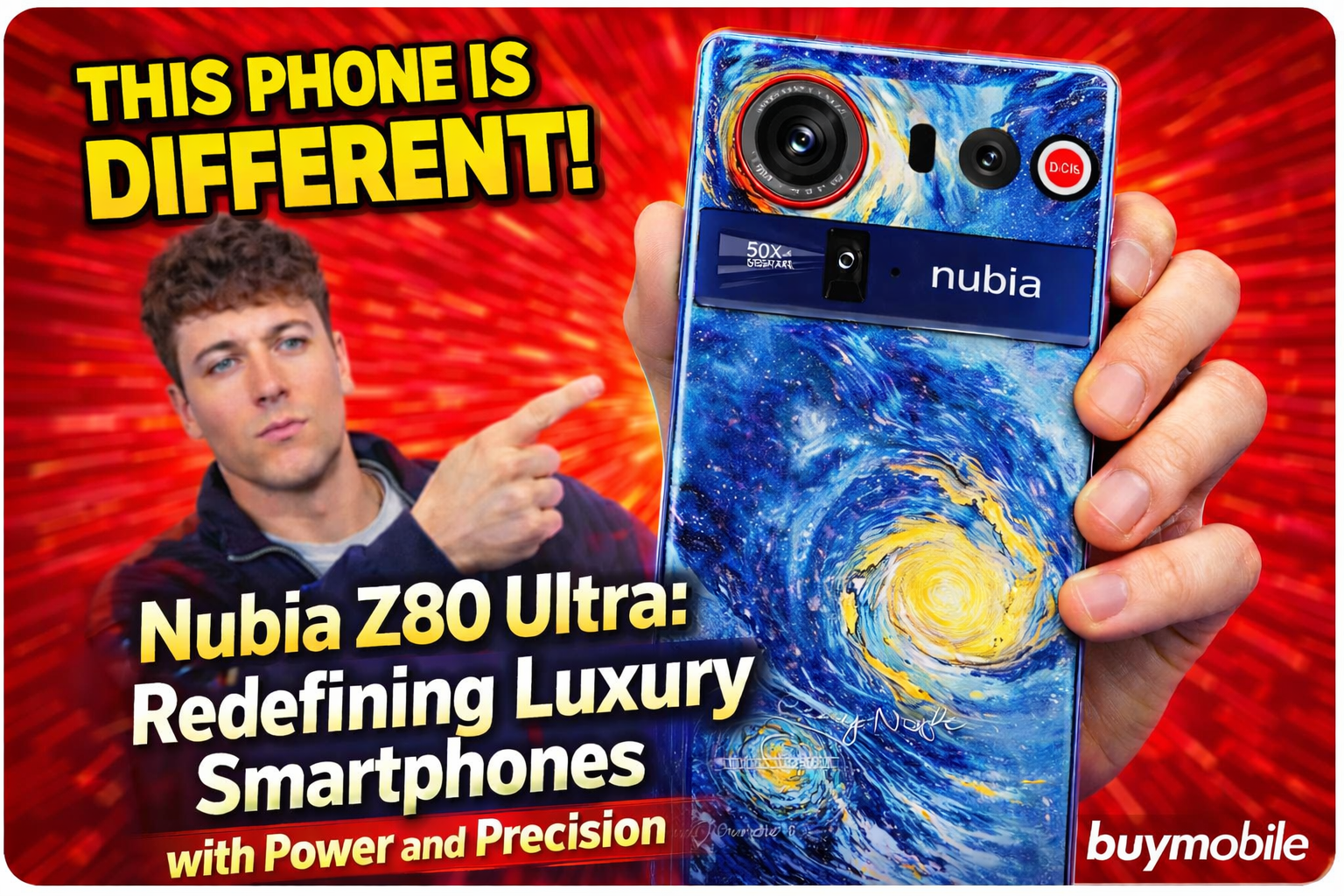 Nubia Z80 Ultra: Redefining Luxury Smartphones with Power and Precision