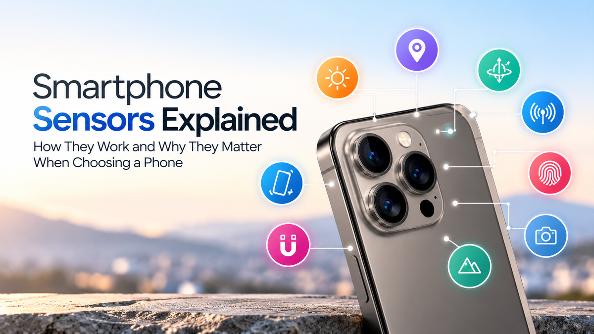 Smartphone Sensors Explained: How They Work and Why They Matter When Choosing a Phone