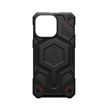 UAG Original Accessories Black UAG Monarch Pro Kevlar MagSafe Case for iPhone 15 Pro