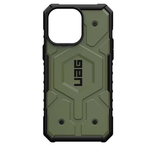 UAG Original Accessories Olive UAG Pathfinder MagSafe Series Case for iPhone 15 - Olive Drab
