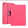 Techieexpert Generic Accessories 360 Rotating Leather Smart Case Cover For iPad 4 (2012) - Pink