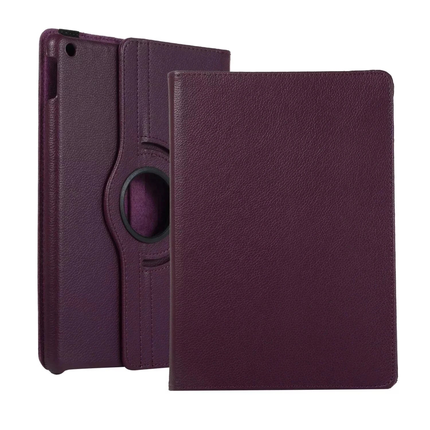 Techieexpert Generic Accessories 360 Rotating Leather Smart Case Cover For iPad 10th Gen 10.9" 2022 - Purple