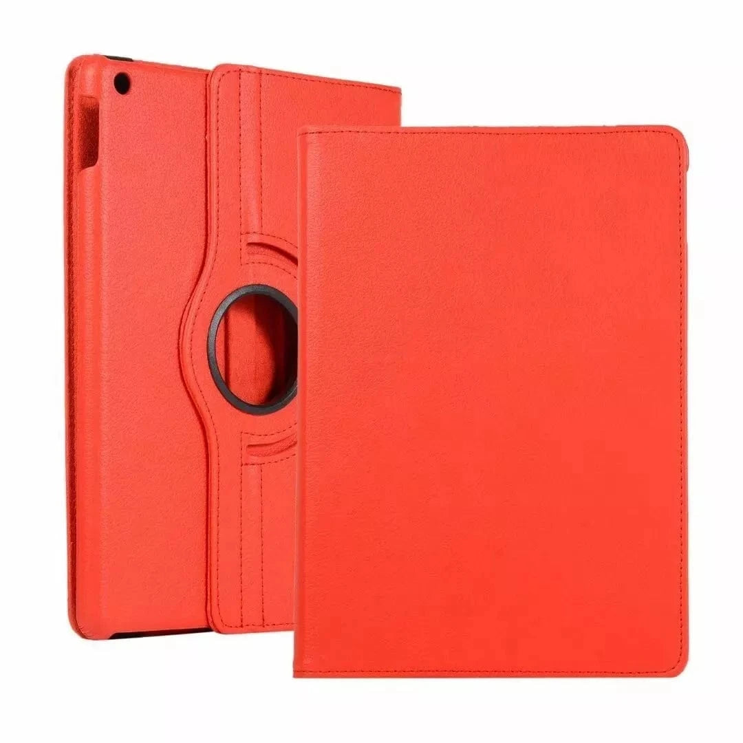 Techieexpert Generic Accessories 360 Rotating Leather Smart Case Cover For iPad Pro 10.5" - Red