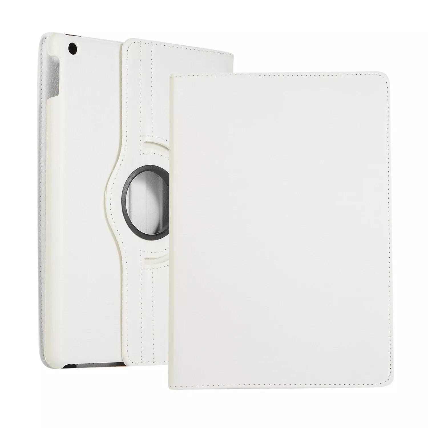 Techieexpert Generic Accessories 360 Rotating Leather Smart Case Cover For iPad 10th Gen 10.9" 2022 - White