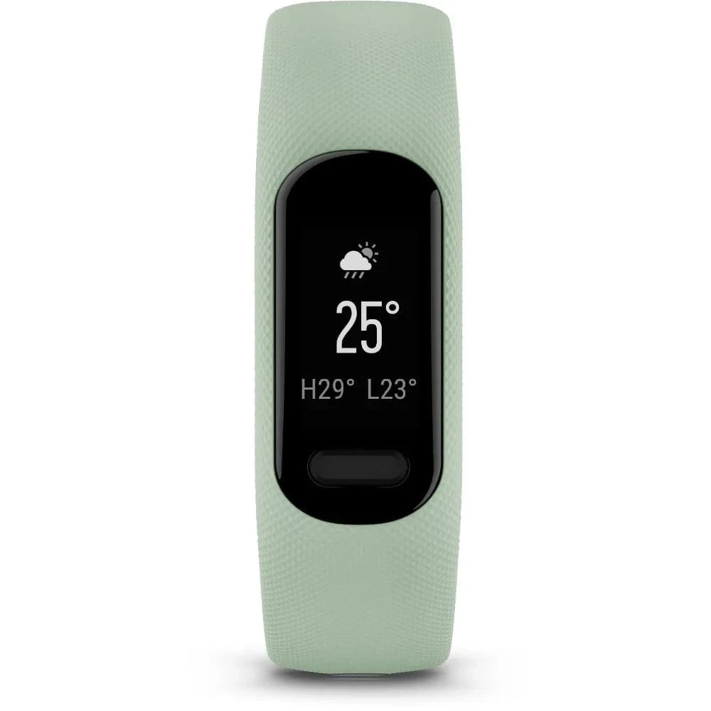 Garmin Vivosmart 5 (S/M) fitness tracker with health monitoring, activity tracking and a comfortable compact design.