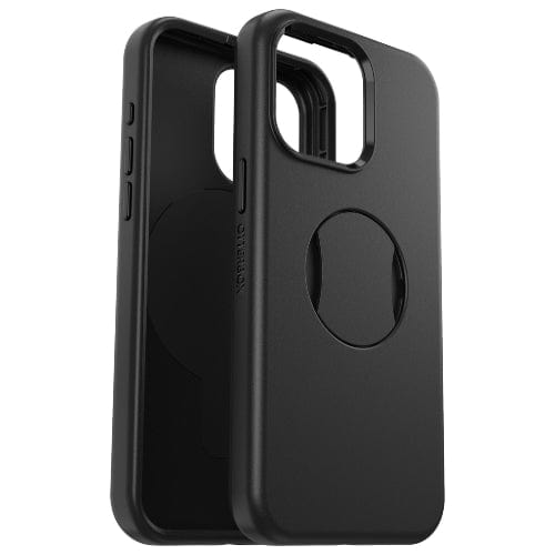 OtterBox Original Accessories Black OtterBox OtterGrip Symmetry Series Case for iPhone 15 Pro Max with MagSafe