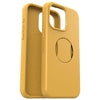 OtterBox Original Accessories Aspen Gleam 2.0 (Yellow) OtterBox OtterGrip Symmetry Series Case for iPhone 15 Pro Max with MagSafe