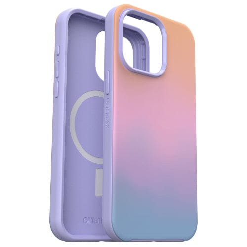 OtterBox Original Accessories Soft Sunset (Purple) OtterBox Symmetry Series Case for iPhone 15 Pro Max with MagSafe