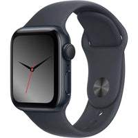 Apple Smart Watch Apple Watch SE 2 GPS MXE73 40mm Midnight Aluminium Case with Midnight Sport Band S/M