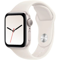 Apple Smart Watch Apple Watch SE 2 GPS MXEF3 40mm Starlight Aluminium Case with Starlight Sport Band S/M