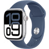 Apple Smart Watch Apple Watch Series 10 GPS MWX03 46mm Silver Aluminium Case with Sport Band