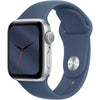 Apple Smart Watch Apple Watch SE 2 GPS MXET3 44mm Silver Aluminium Case with Denim Sport Band S/M
