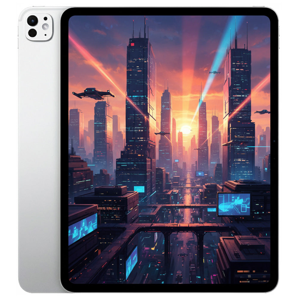 Apple iPad Pro 13-inch (2025 M5 512GB WiFi) Silver Front Back