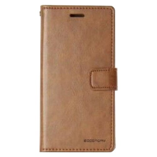 Blue Moon Generic Accessories Brown Blue moon TPU Book Case for iPhone 15