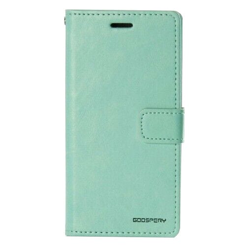Blue Moon Generic Accessories Mint Blue moon TPU Book Case for iPhone 15