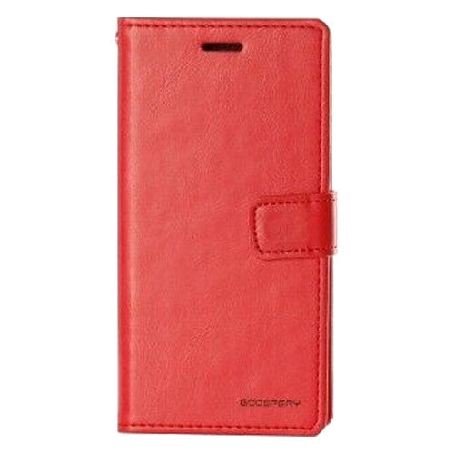 Blue Moon Generic Accessories Red Blue moon TPU Book Case for iPhone 15