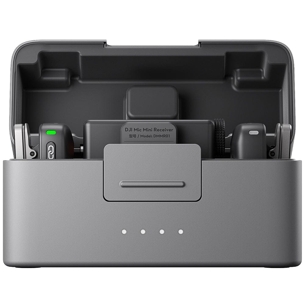 DJI Gadgets Black DJI Mic Mini (2 TX + 1 RX + Charging Case)