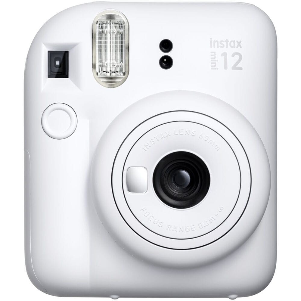 FUJIFILM Camera Clay White FUJIFILM instax mini 12 (Instant Camera)