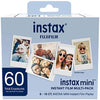FUJIFILM Original Accessories White Fujifilm Instax Mini Instant Film (Multi Pack 60 Sheets)