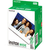 FUJIFILM Original Accessories White Fujifilm Instax Wide Instant Film (Twin Pack 20 Sheets)