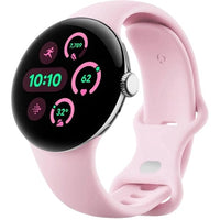 Google Smart Watch Polished Silver/Rose Google Pixel Watch 3 (41mm LTE)