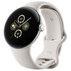 Google Smart Watch Polished Silver/Porcelain Google Pixel Watch 2 (Bluetooth/WiFi)
