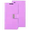 Goospery Original Accessories Purple Goospery Rich Diary Book Case for iPhone 16 Pro