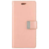 Goospery Original Accessories Rose Goospery Rich Diary Book Case for iPhone 16 Pro