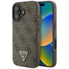 Guess Original Accessories Brown Guess 4G Diamond Edition Case for iPhone 16