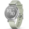 Garmin Smart Watch Garmin Lily 2 Classic Stylish Smartwatch Silver with Sage Grey Nylon Band