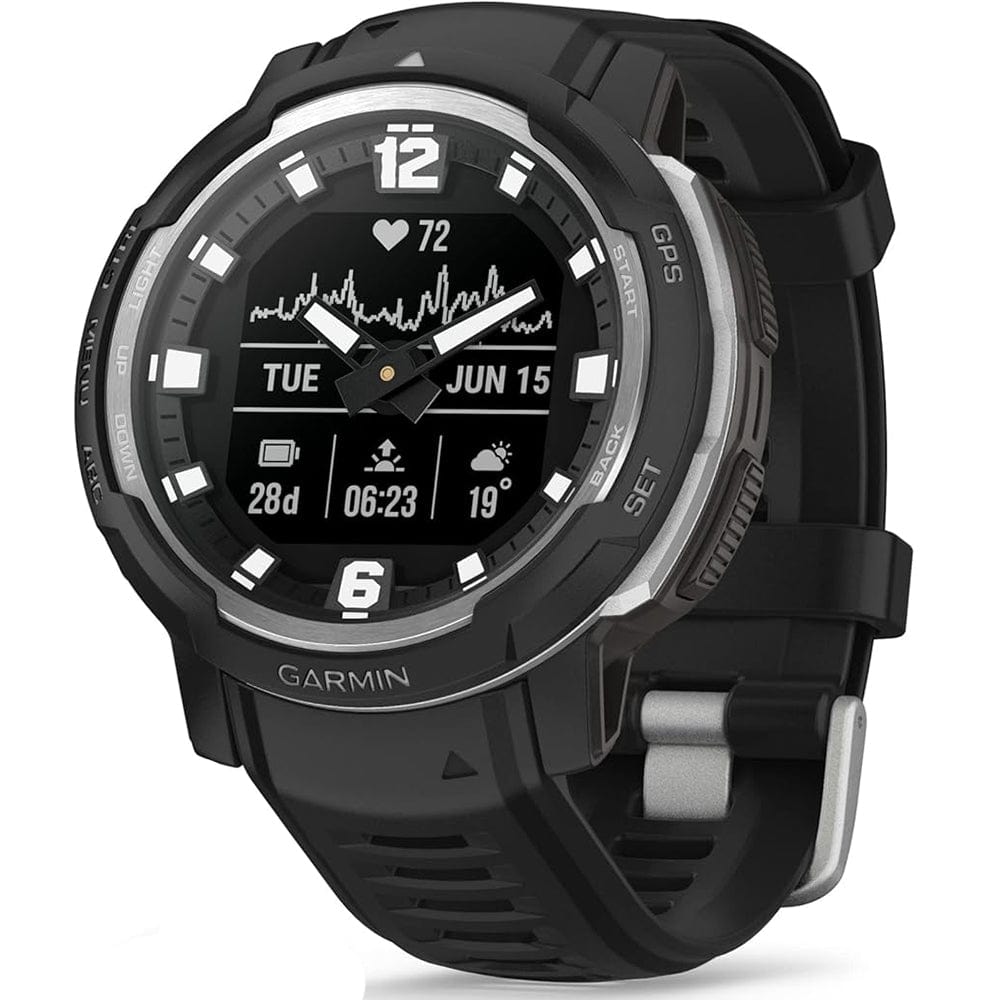 Garmin Smart Watch Garmin Instinct Crossover (Standard Edition GPS Smartwatch) - Black