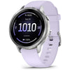 Garmin Smart Watch Silver with Periwinkle Silicone Band Garmin Venu 4 41mm GPS Smartwatch