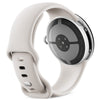 Google Smart Watch Polished Silver Aluminium Case/Porcelain Active Band Google Pixel Watch 4 (45mm Bluetooth/Wi-Fi) - International Model