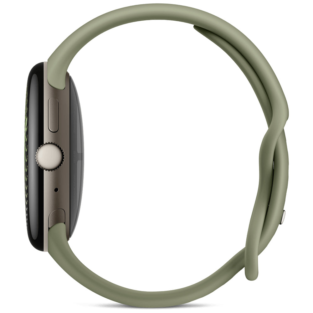Google Pixel Watch 5 45mm Bluetooth/Wi-Fi Obsidian Olive3
