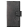 Hanman Original Accessories Black Hanman 2 in 1 Detachable Magnetic Flip Leather Wallet Case for iPhone 15